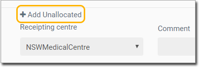 Add Unallocated